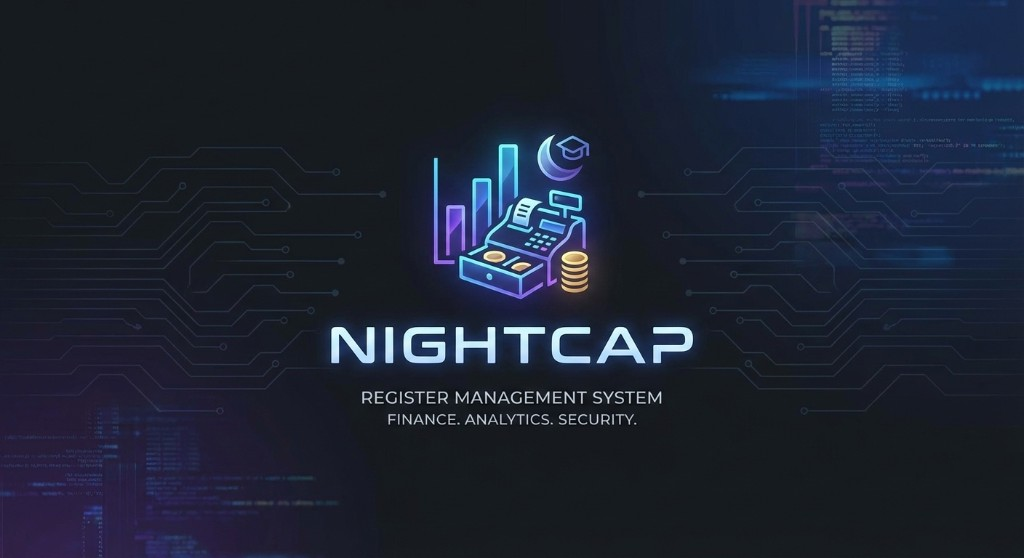 Nightcap — Register Management System. Finance. Analytics. Security.